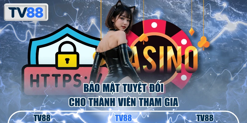 Bảo mật tuyệt đối cho thành viên tham gia
