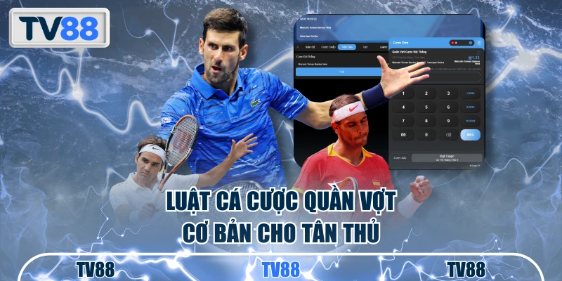 Luật cá cược quần vợt cơ bản cho tân thủ
